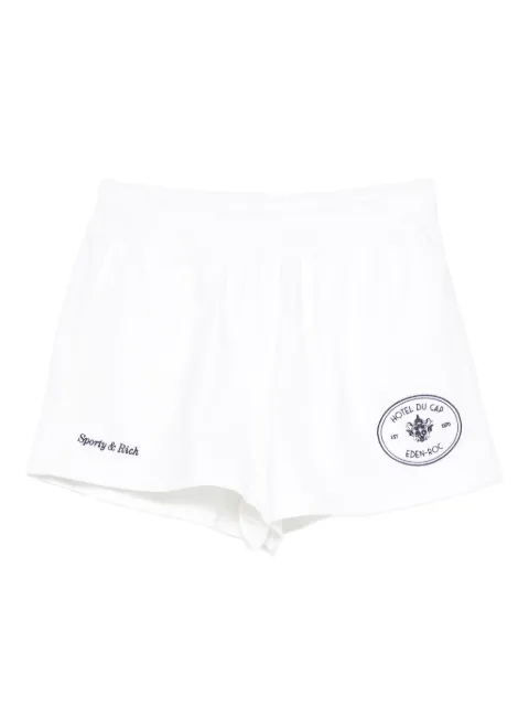 Sporty & Rich x Hotel du Cap Eden Roc Eden Crest logo-embroidered trousers