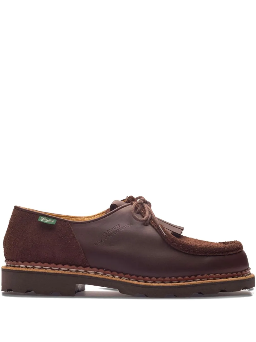Paraboot x Universal Works Michael derby shoes | Brown | Image 1