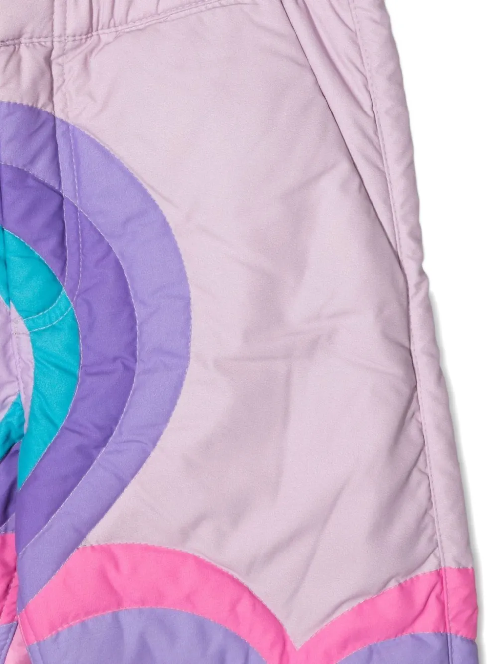 ERL KIDS Broek met hartvlakken Paars