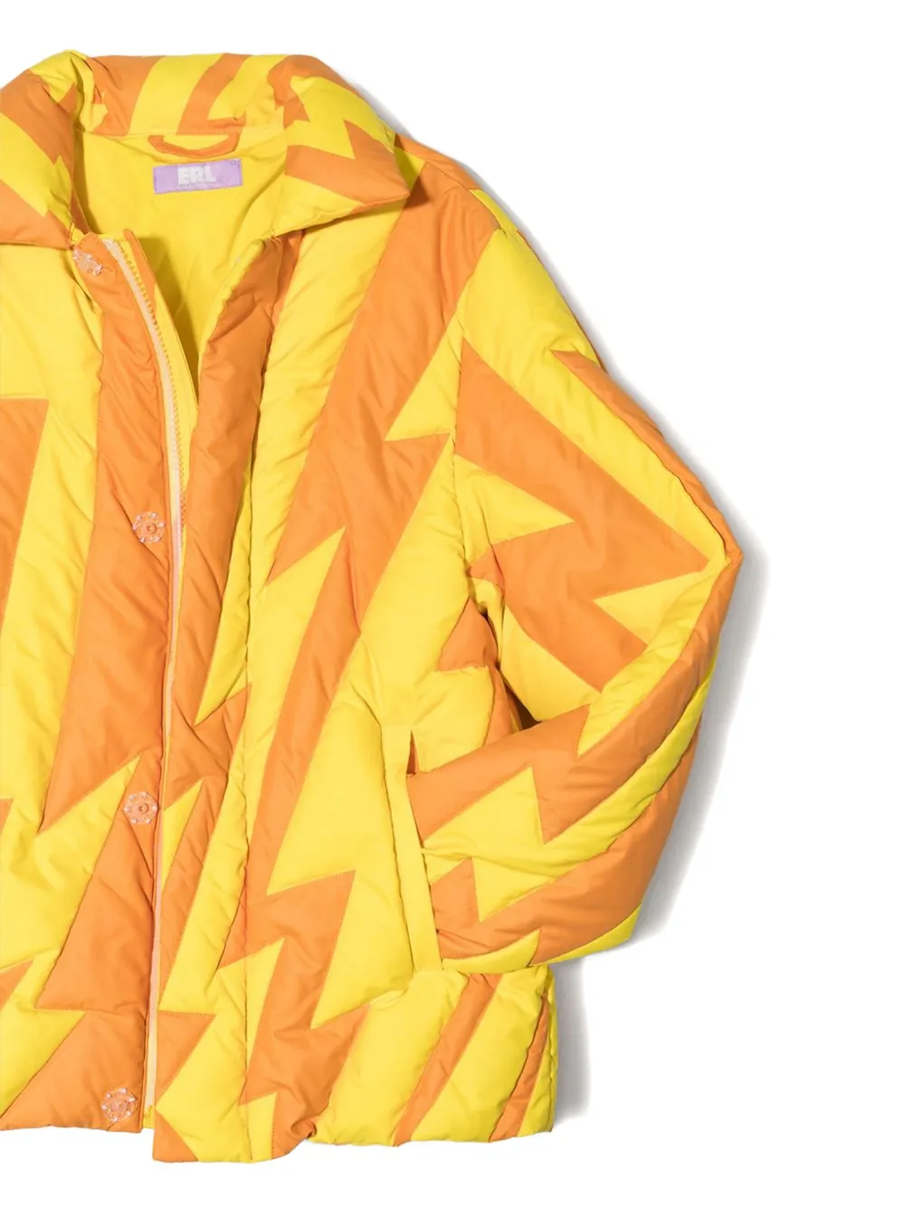 ERL KIDS lightning-bolt puffer jacket | Boys Padded Jackets | Image 2