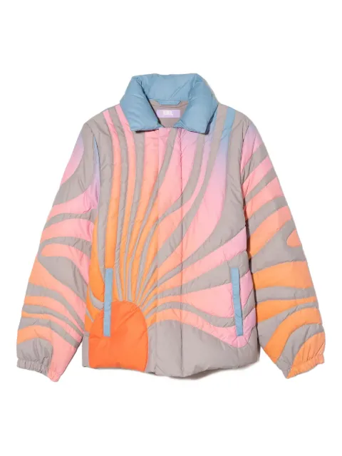 ERL KIDS sun-motif padded jacket