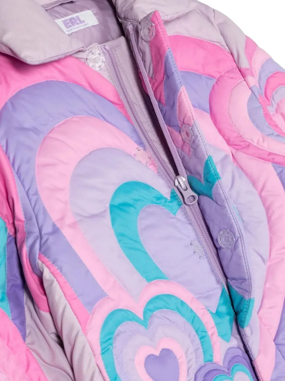 ERL KIDS Gewatteerd jack Paars