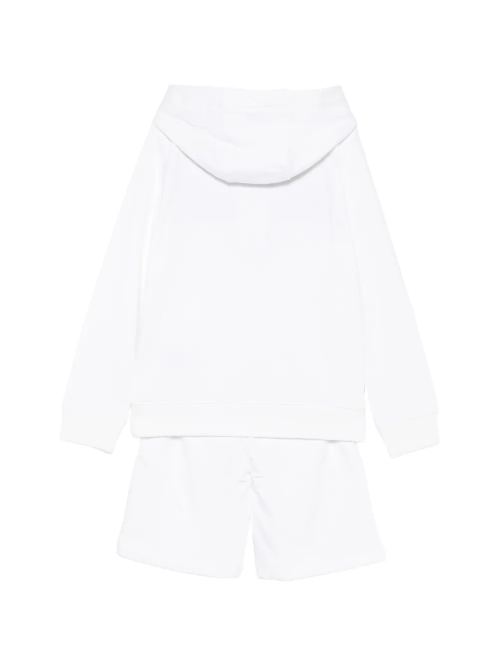 Tommy Hilfiger Junior Hoodie met geborduurd logo Wit