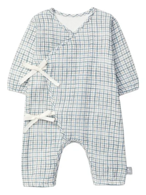 Snug printed-detail rompers