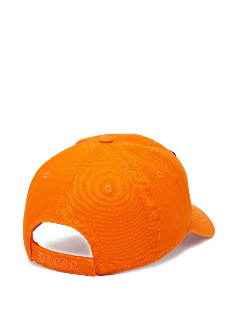 Philipp Plein Embroidered Logo-patch Baseball Cap In Brown