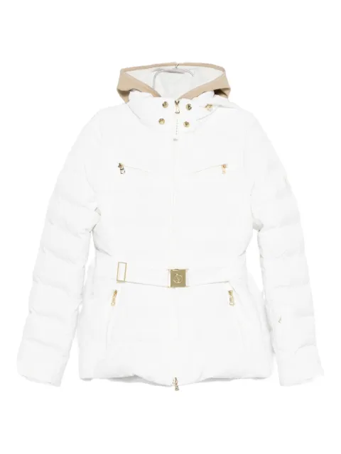 BOGNER Ellya belted hooded ski jacket