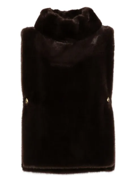 DARKPARK roll-neck button gilet