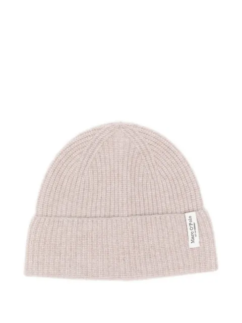 Marc O'Polo logo-patch beanie