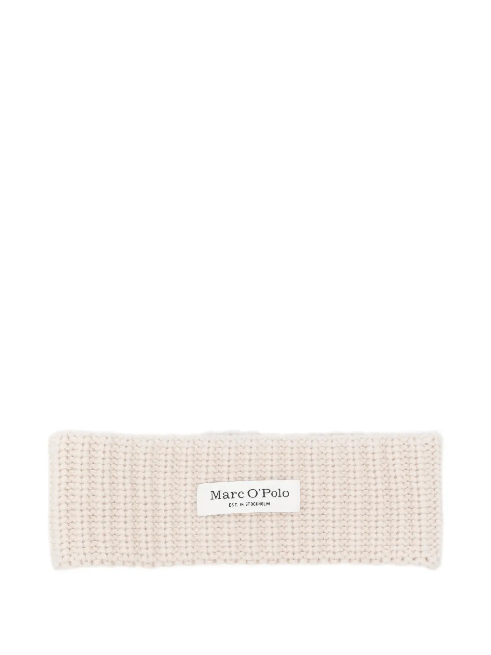 Marc O'polo Ribbed Headwear In Neutral