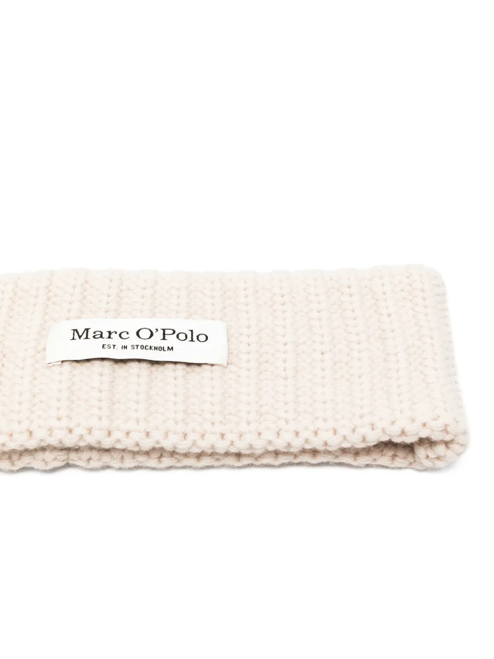 Marc O'polo Ribbed Headwear In Neutral