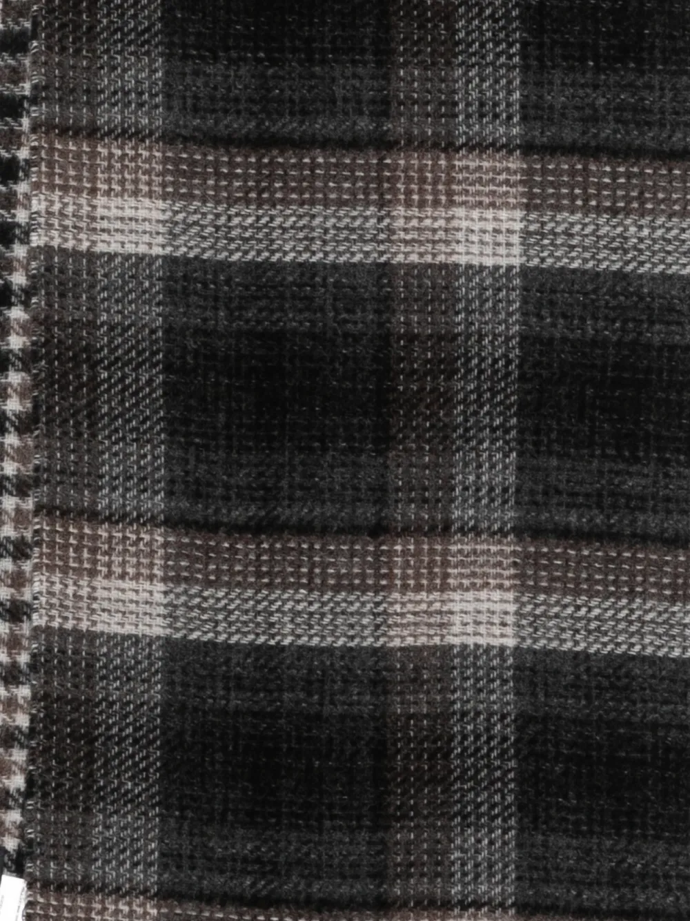 Marc O'polo Checked Fringed Scarf In Multi