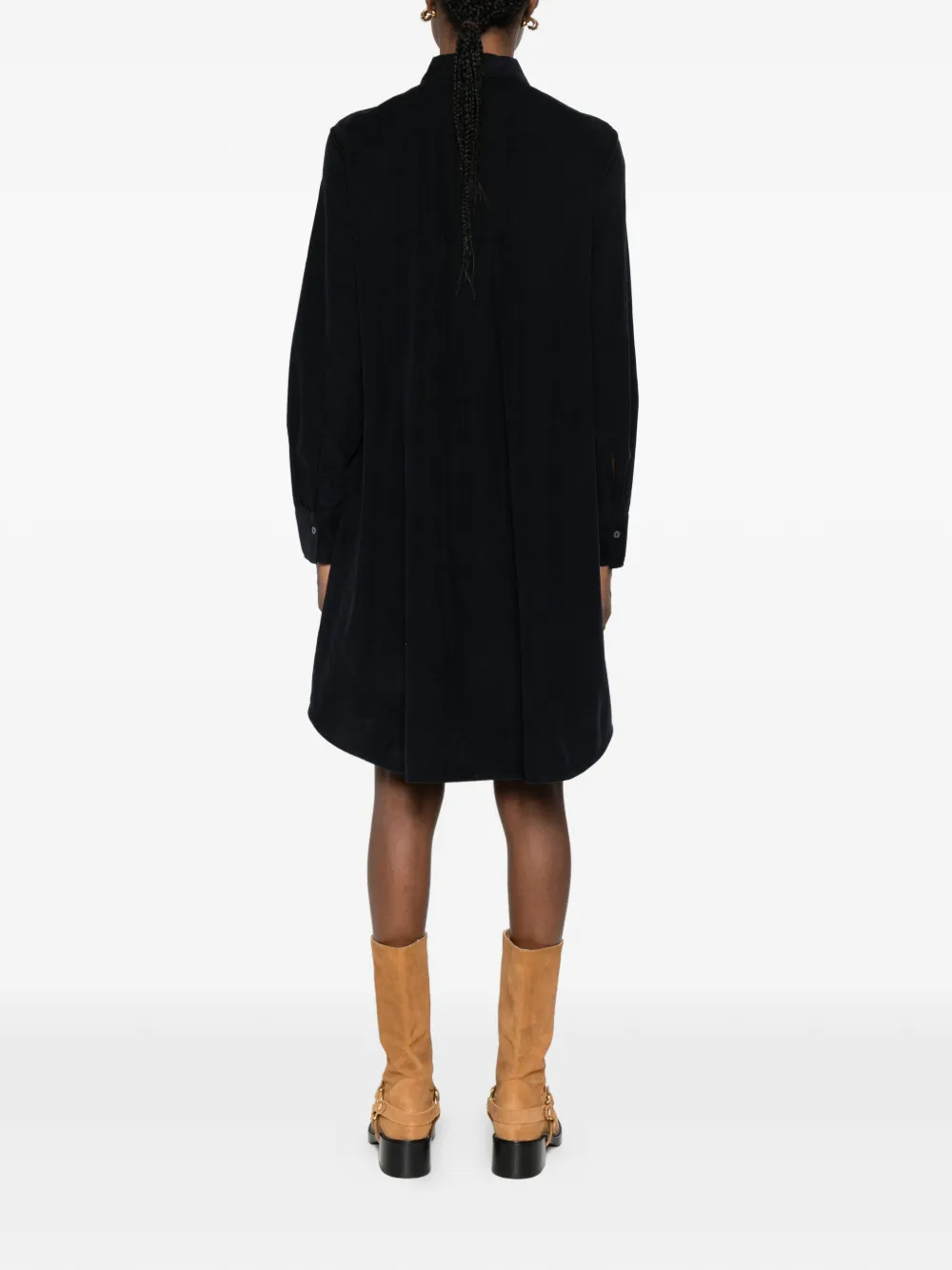 Marc O'Polo Button-up midi-jurk Blauw