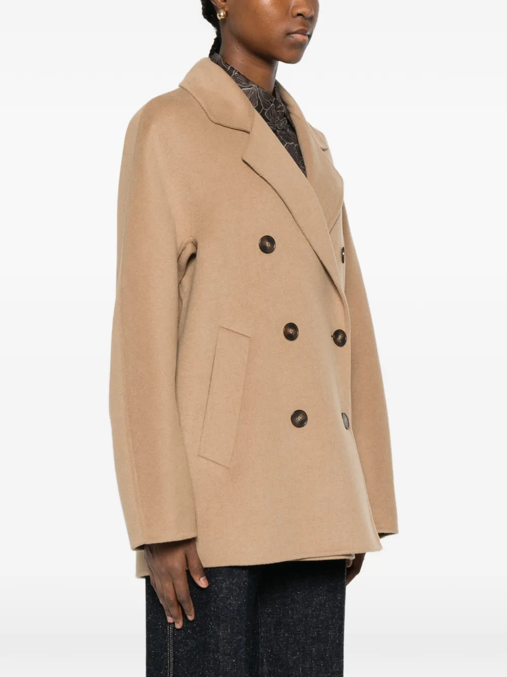  Marc O'polo Double-breasted Coat - Neutrals 