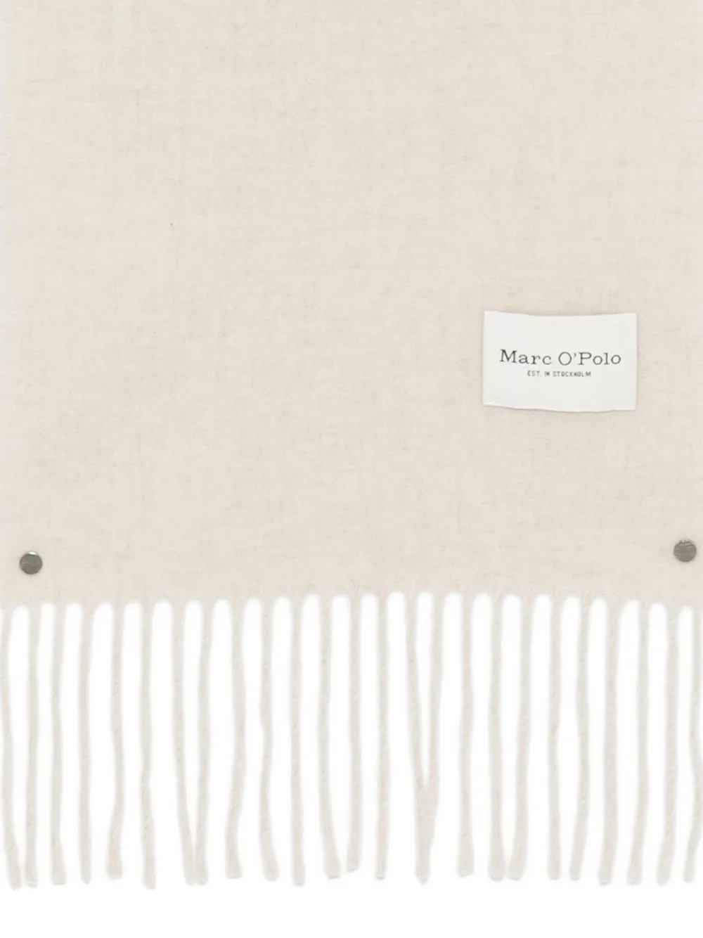Marc O'polo Fringed Scarf In Neutral
