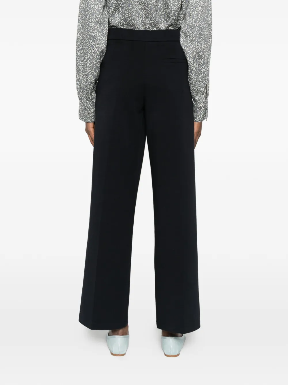 Marc O'polo Side-pocket Palazzo Pants In Blue