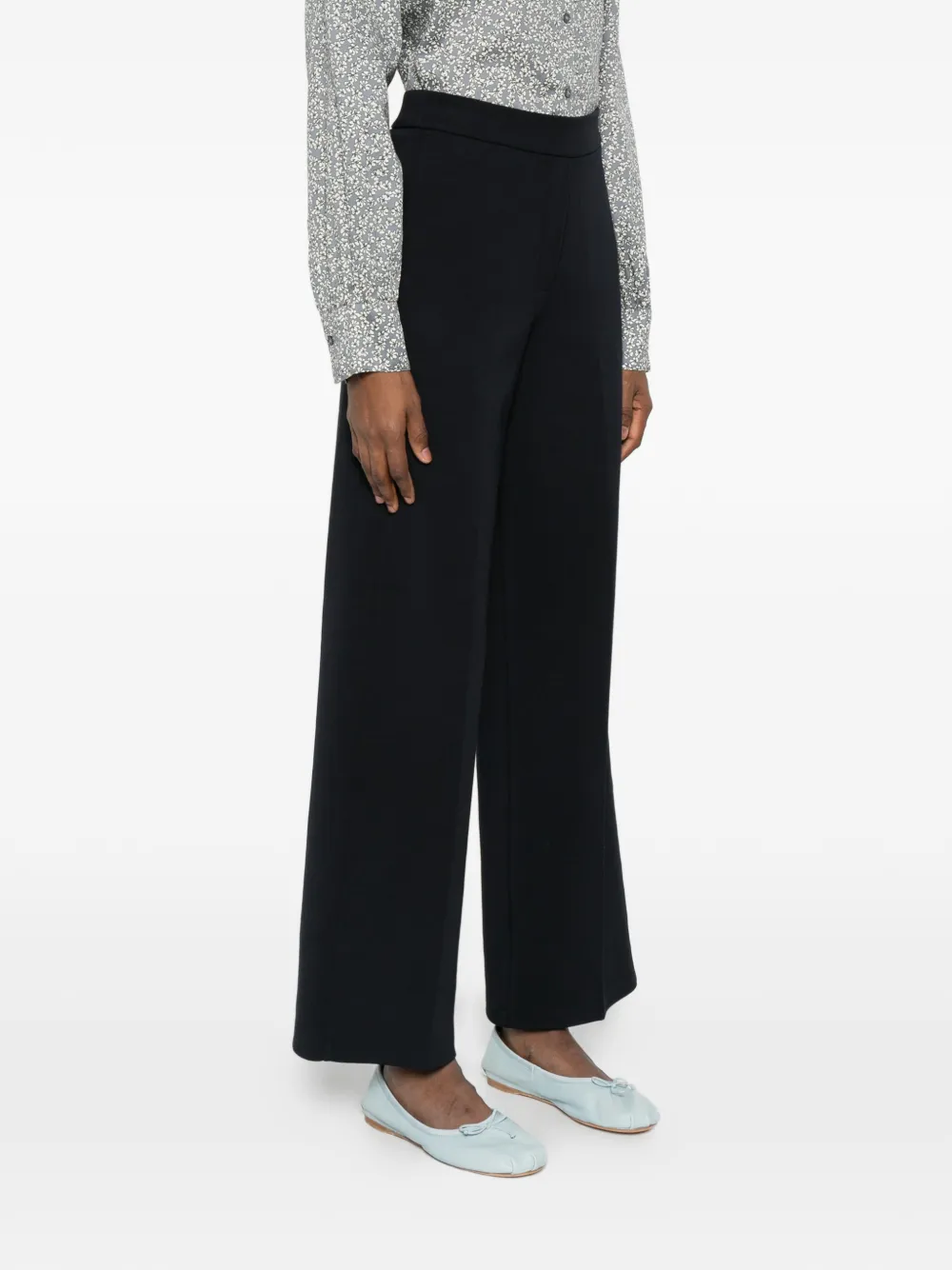 Marc O'polo Side-pocket Palazzo Pants In Blue