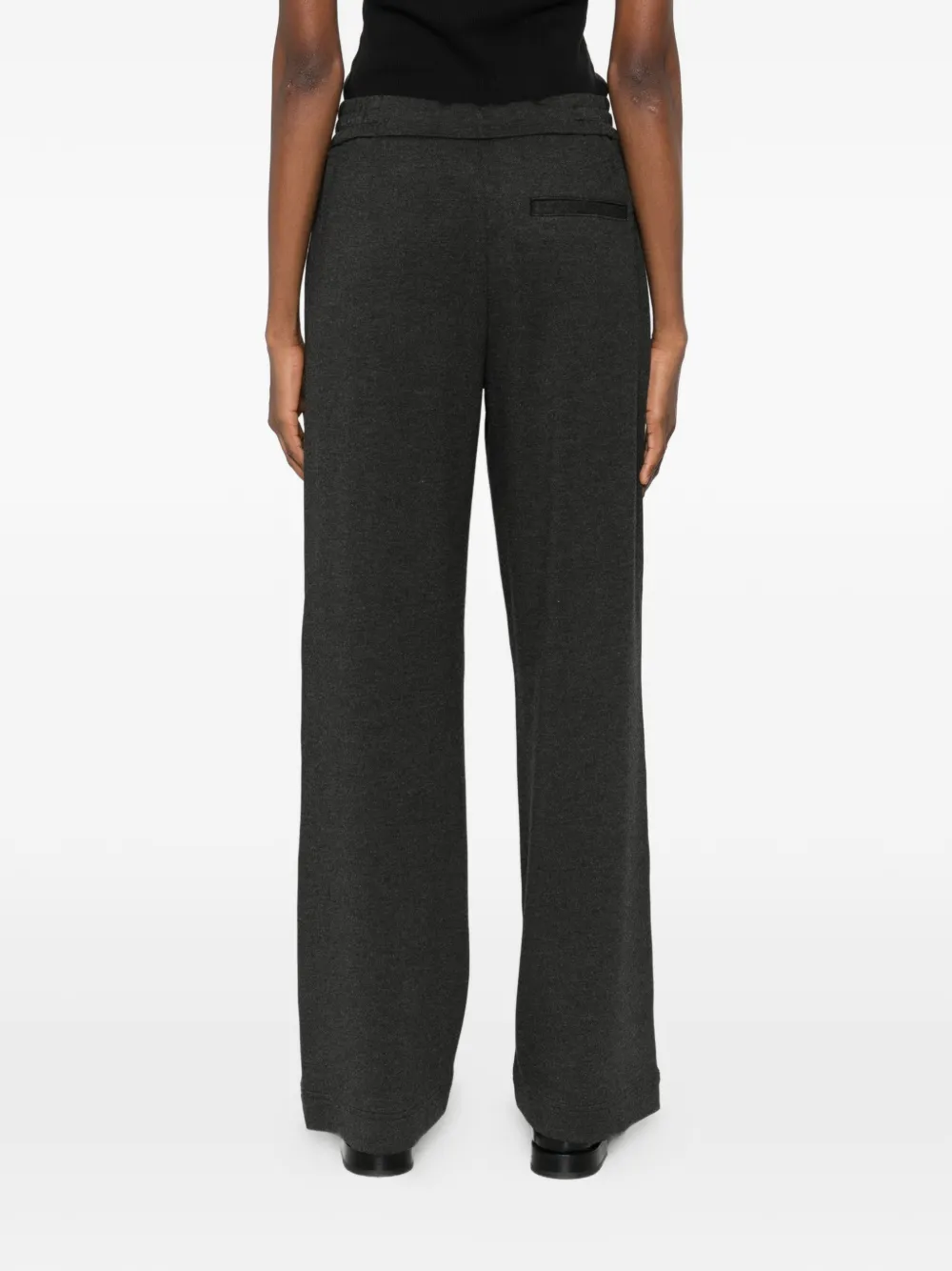 Marc O'Polo Broek met trekkoord Grijs