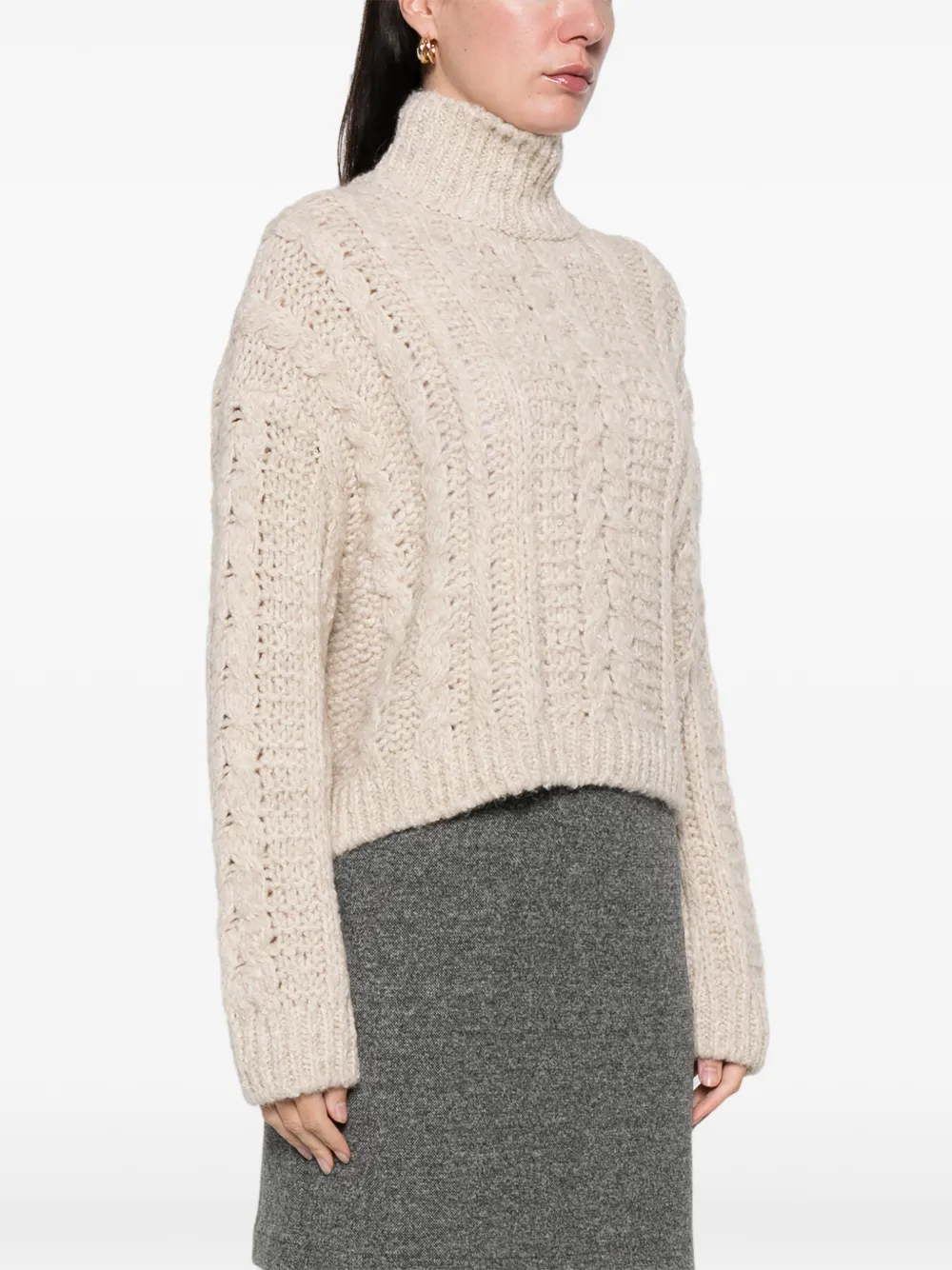 Marc O'polo Cable Knit Sweater - Neutrals 