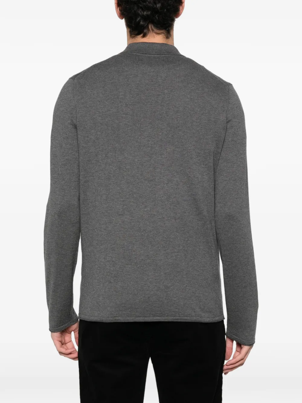 Marc O'Polo Top met V-hals Grijs