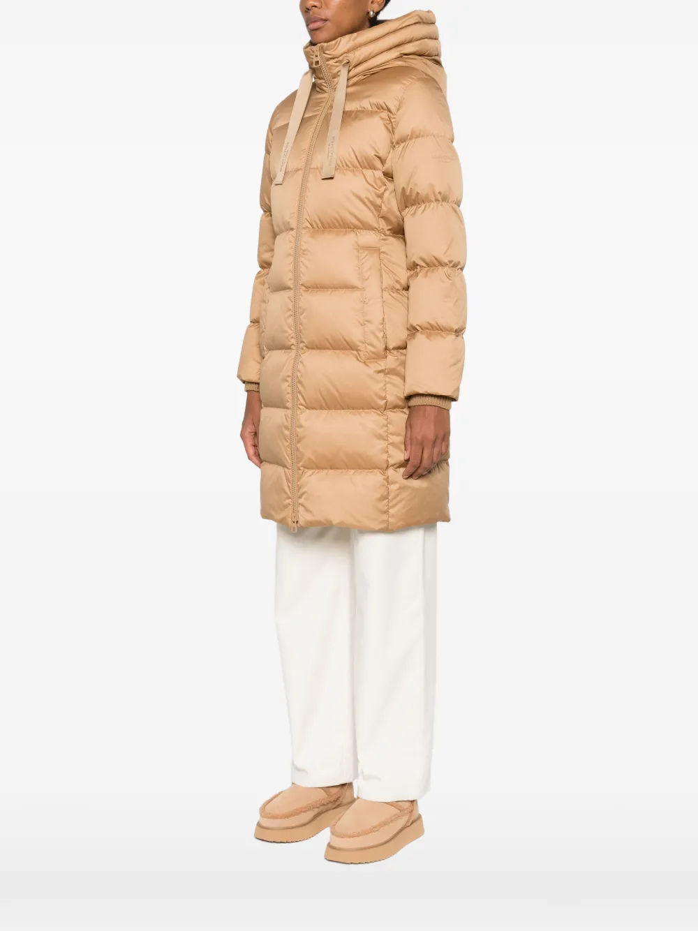  Marc O'polo Zip-up Padded Coat - Neutrals 