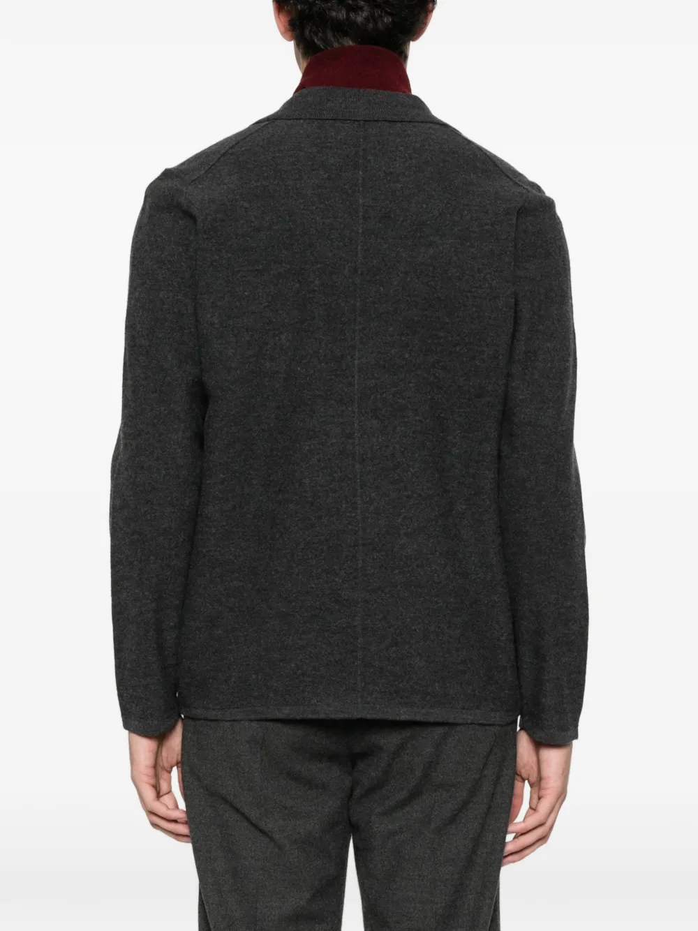 Marc O'Polo Blazer met opgestikte zak Grijs