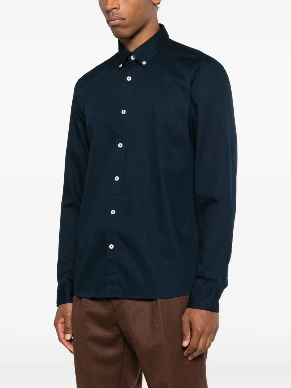 Marc O'polo Buttoned Shirt In Blue