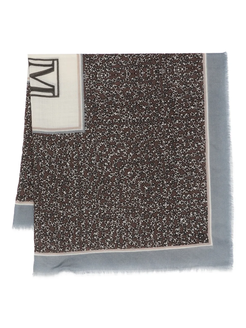 Marc O'Polo frayed scarf | Brown | Image 1