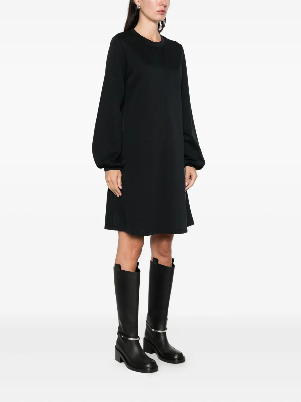 Marc O'Polo Mini-jurk met lange mouwen Zwart