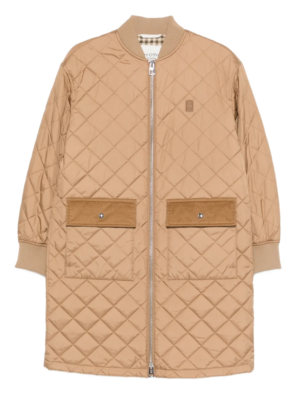 Marc O'Polo quilted pocket coat | Neutrals | Image 1