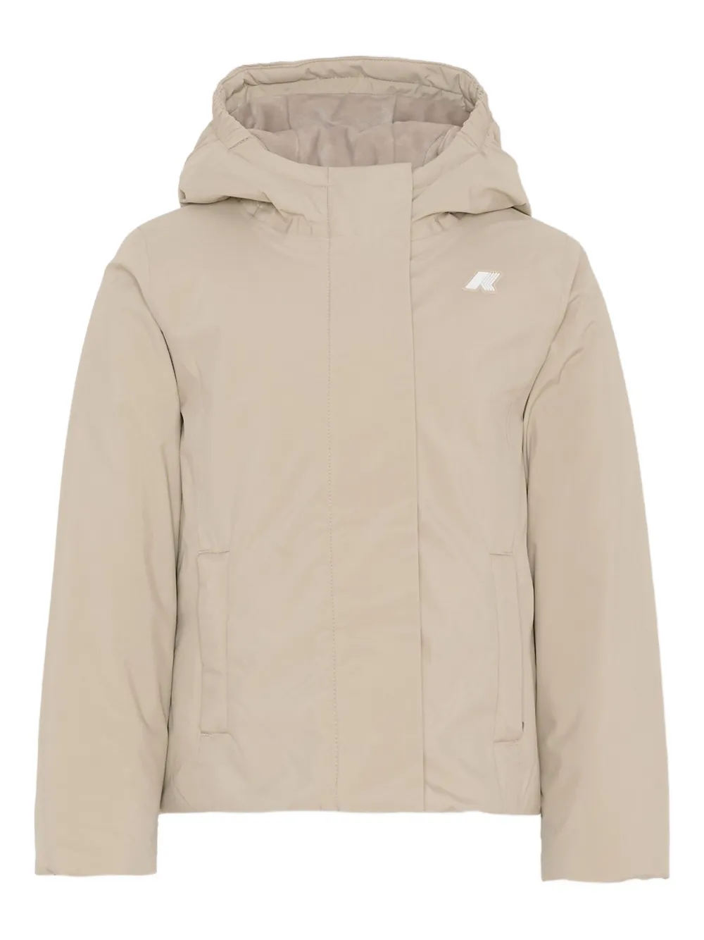 K Way Kids P. Lily hooded jacket | Neutrals | Image 1