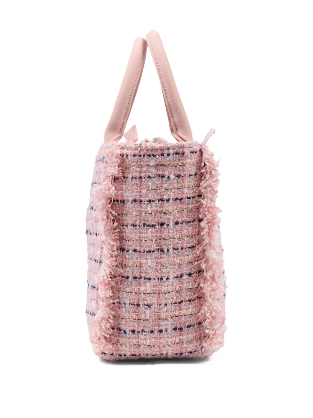 MC2 Saint Barth Colette tweed shopper Roze