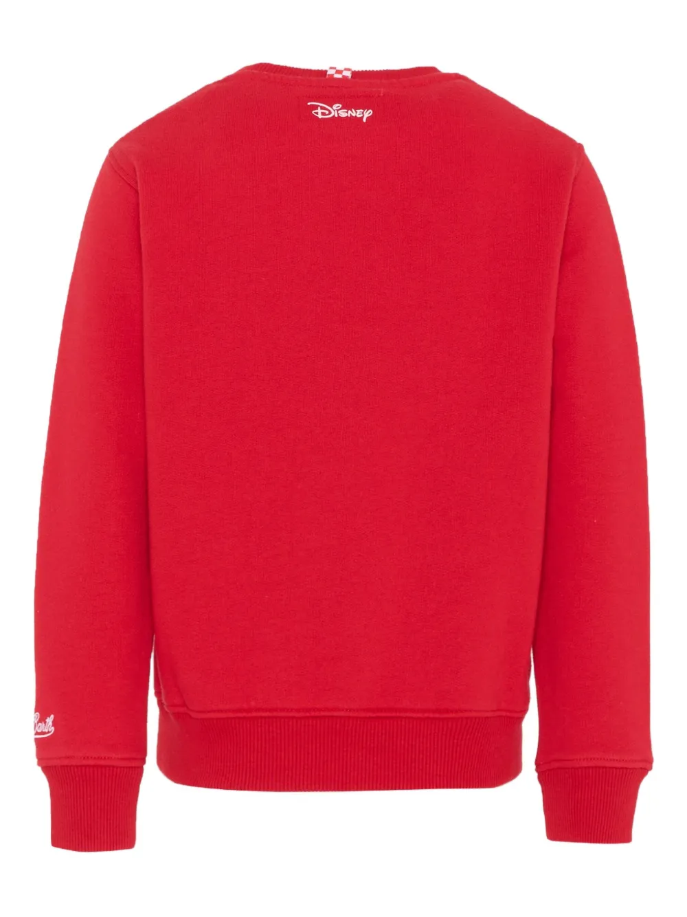 Mc2 Saint Barth X Disney Mickey Mouse-print Sweatshirt In Red