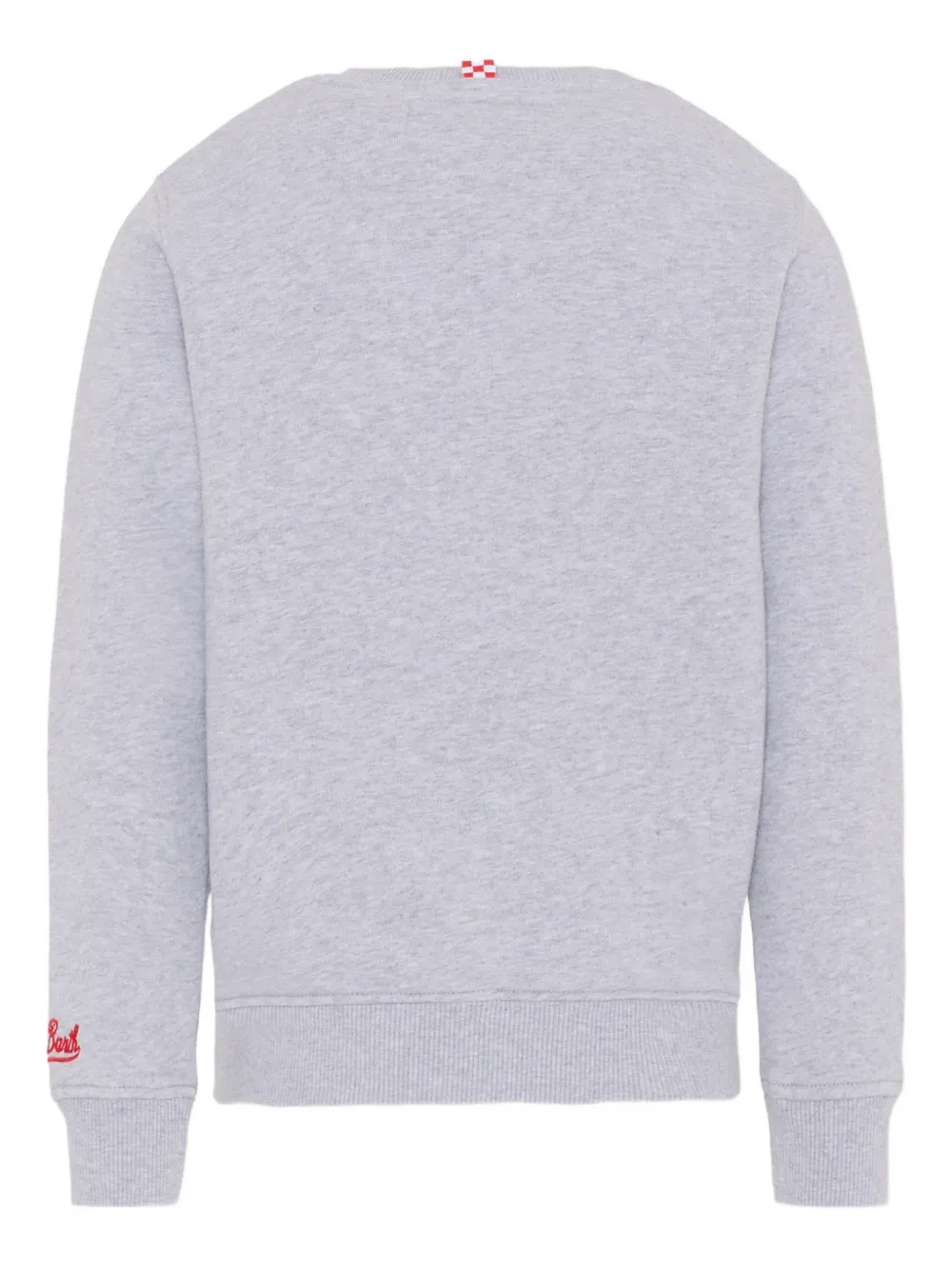 Mc2 Saint Barth X Marvel Spiderman-print Sweatshirt In Gray