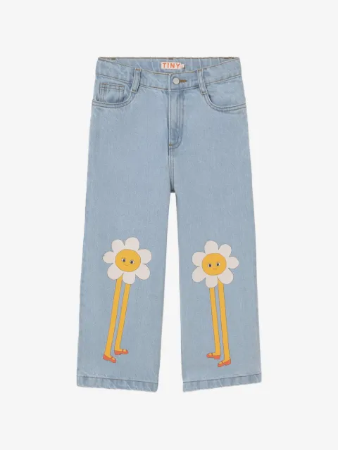 Tiny Cottons floral jeans