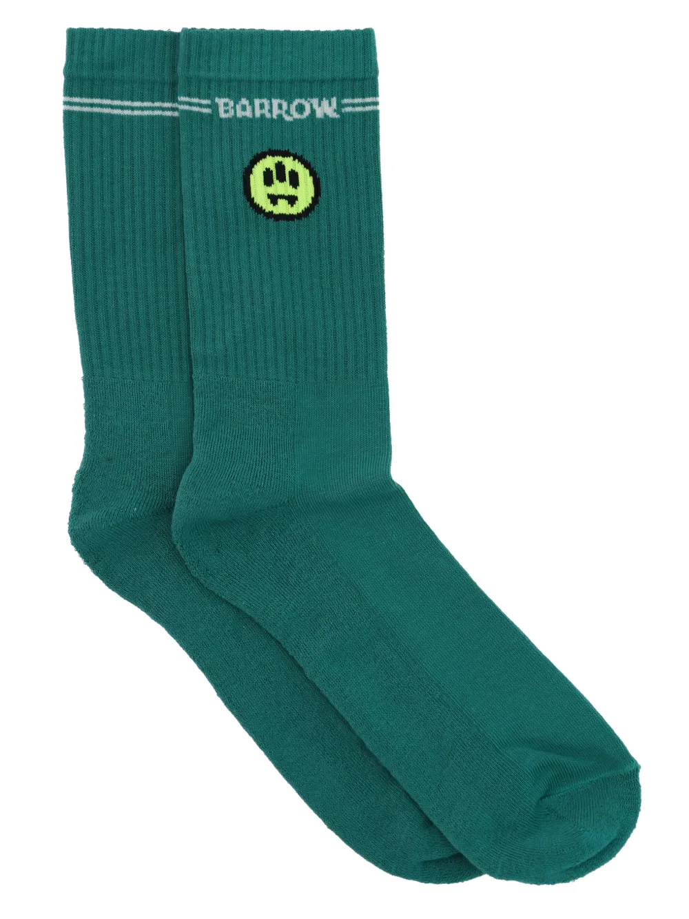 BARROW logo-print graphic socks | Green | Image 1