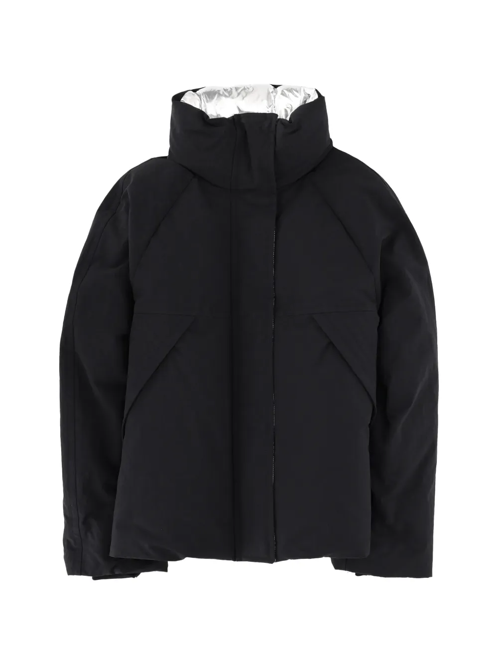 Herno high-neck laminar jacket - Schwarz