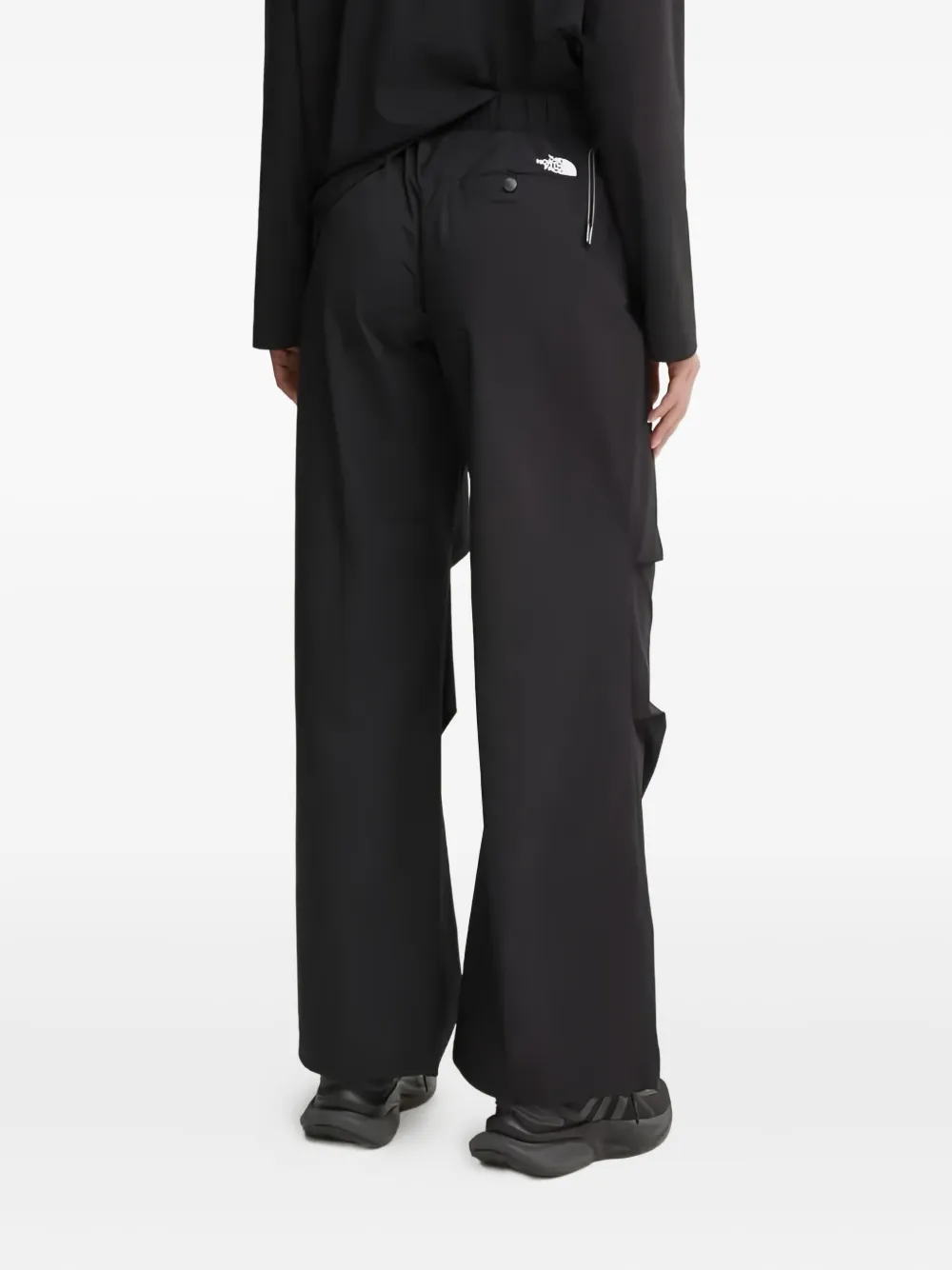 The North Face Broek met logoprint - Zwart