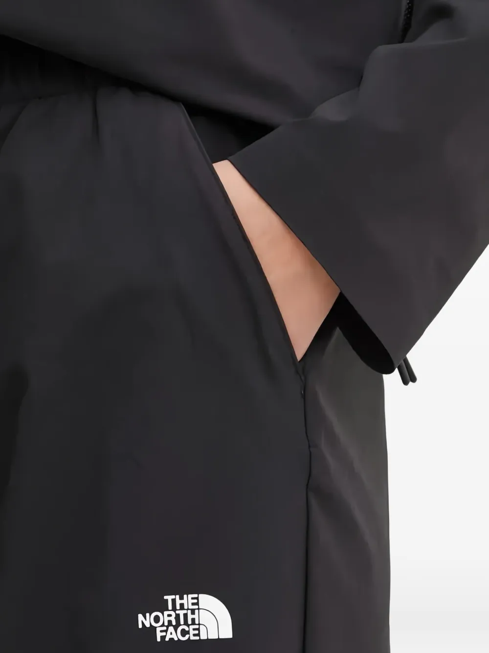 The North Face Broek met logoprint Zwart