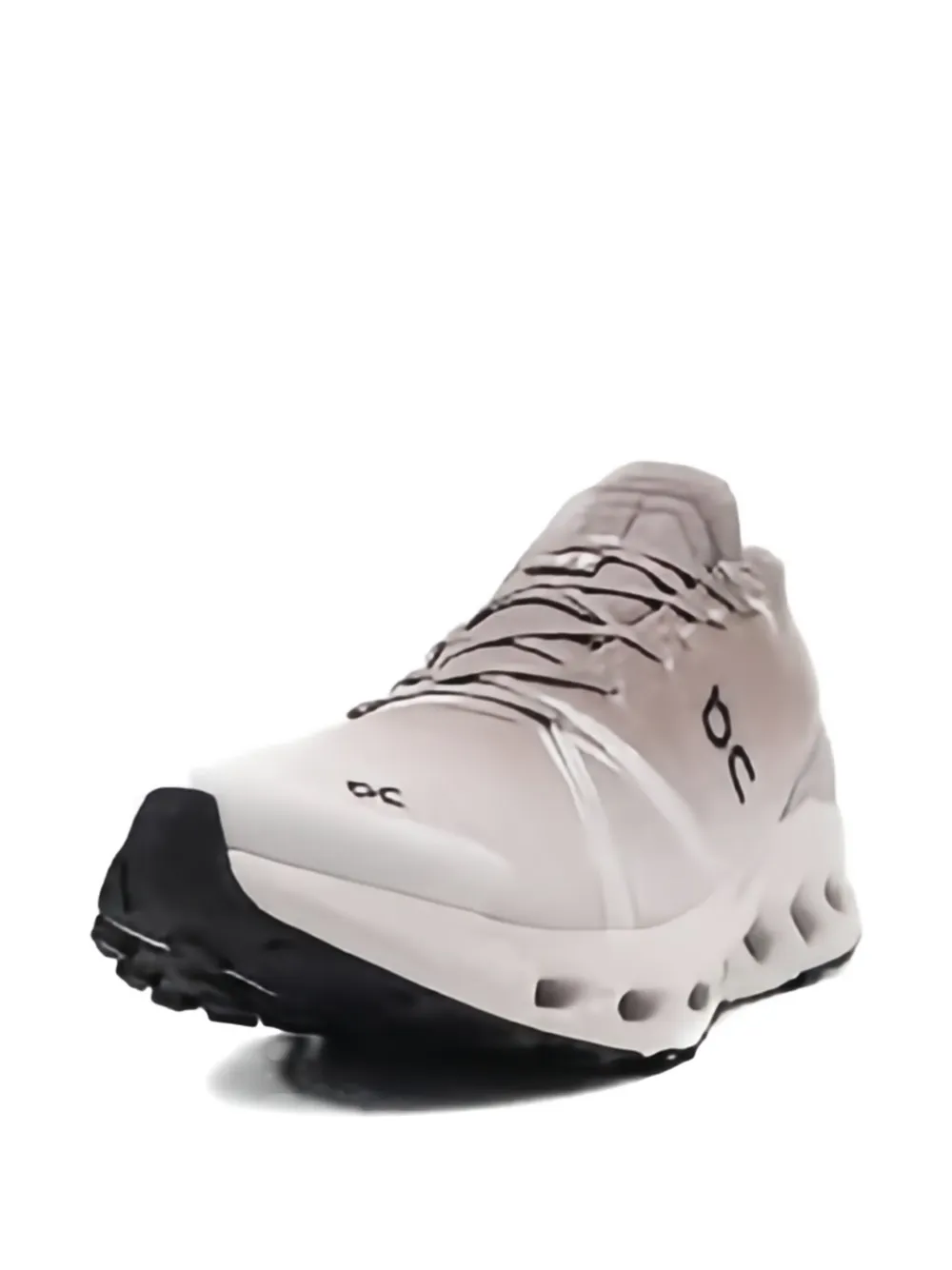 On Round Toe Low-top Sneakers In Brown