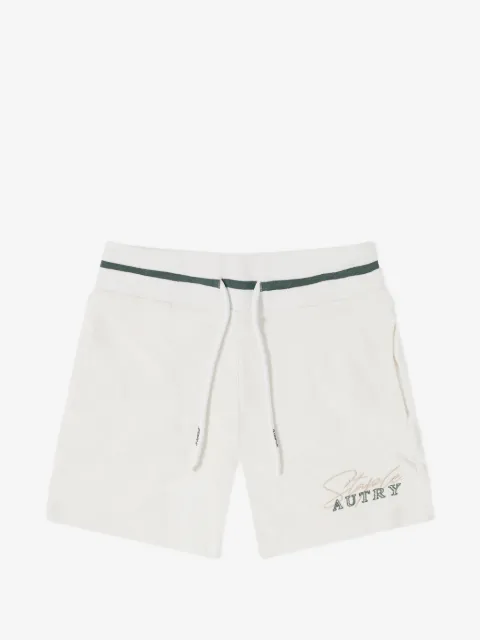 Autry logo-embroidered track shorts