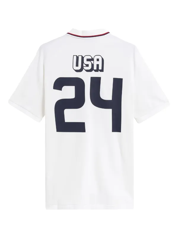 Polo Ralph Lauren USA 24 Polo Shirt | White | FARFETCH ZA