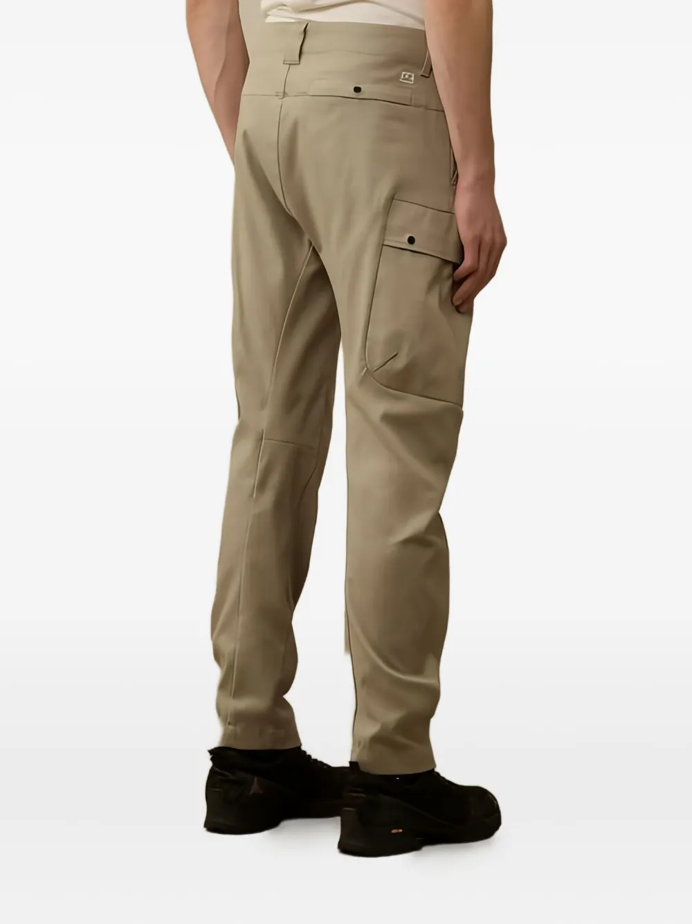 C.p. Company Cargo-pocket Trousers In Neutral