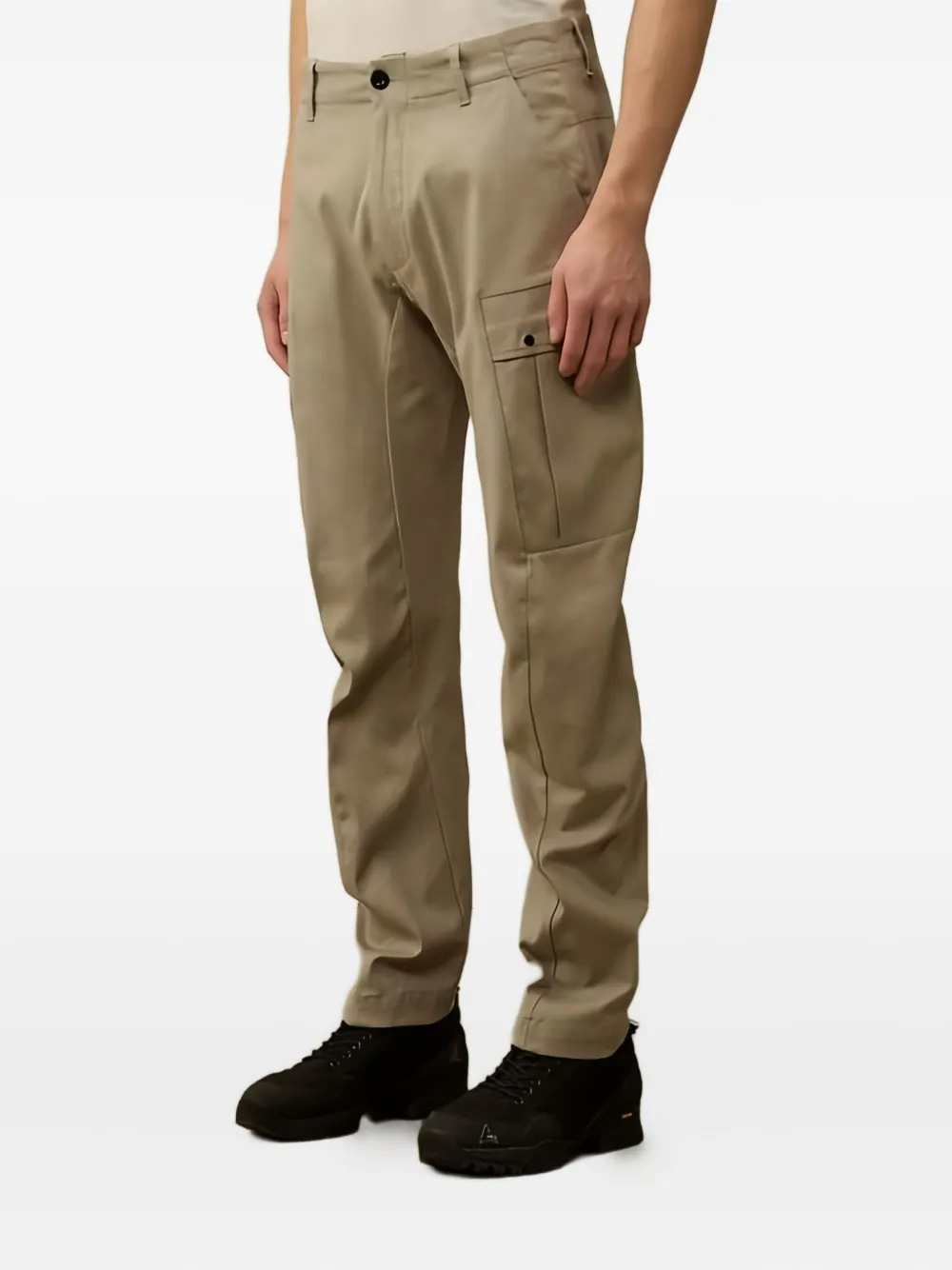 C.P. Company Broek met cargo zak - Beige