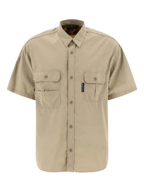 Comme des Garçons Homme flap-pocket short-sleeved shirt