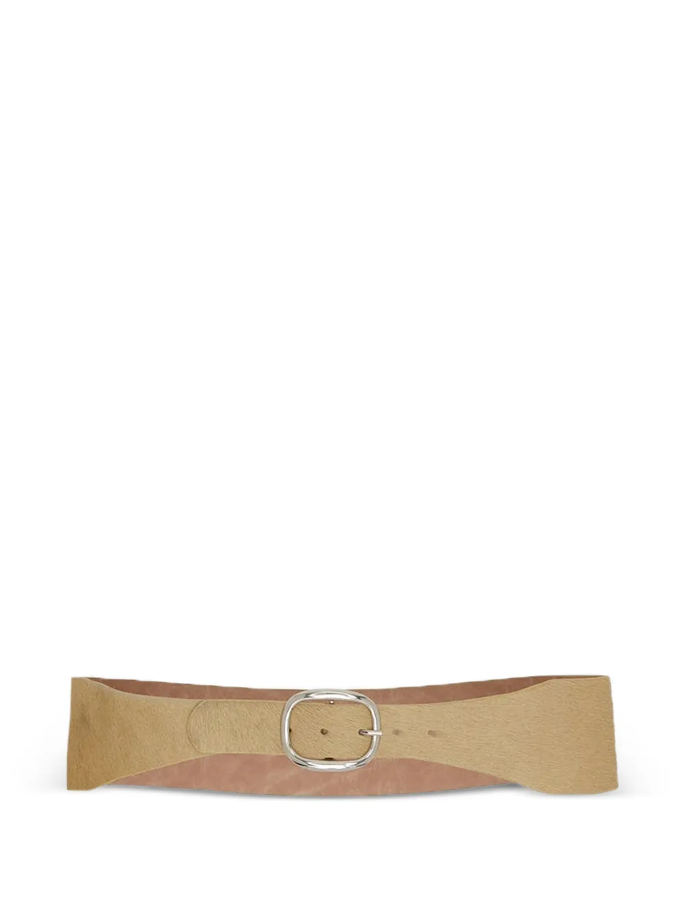 Gimaguas Teresa waist calfskin belt - Toni neutri
