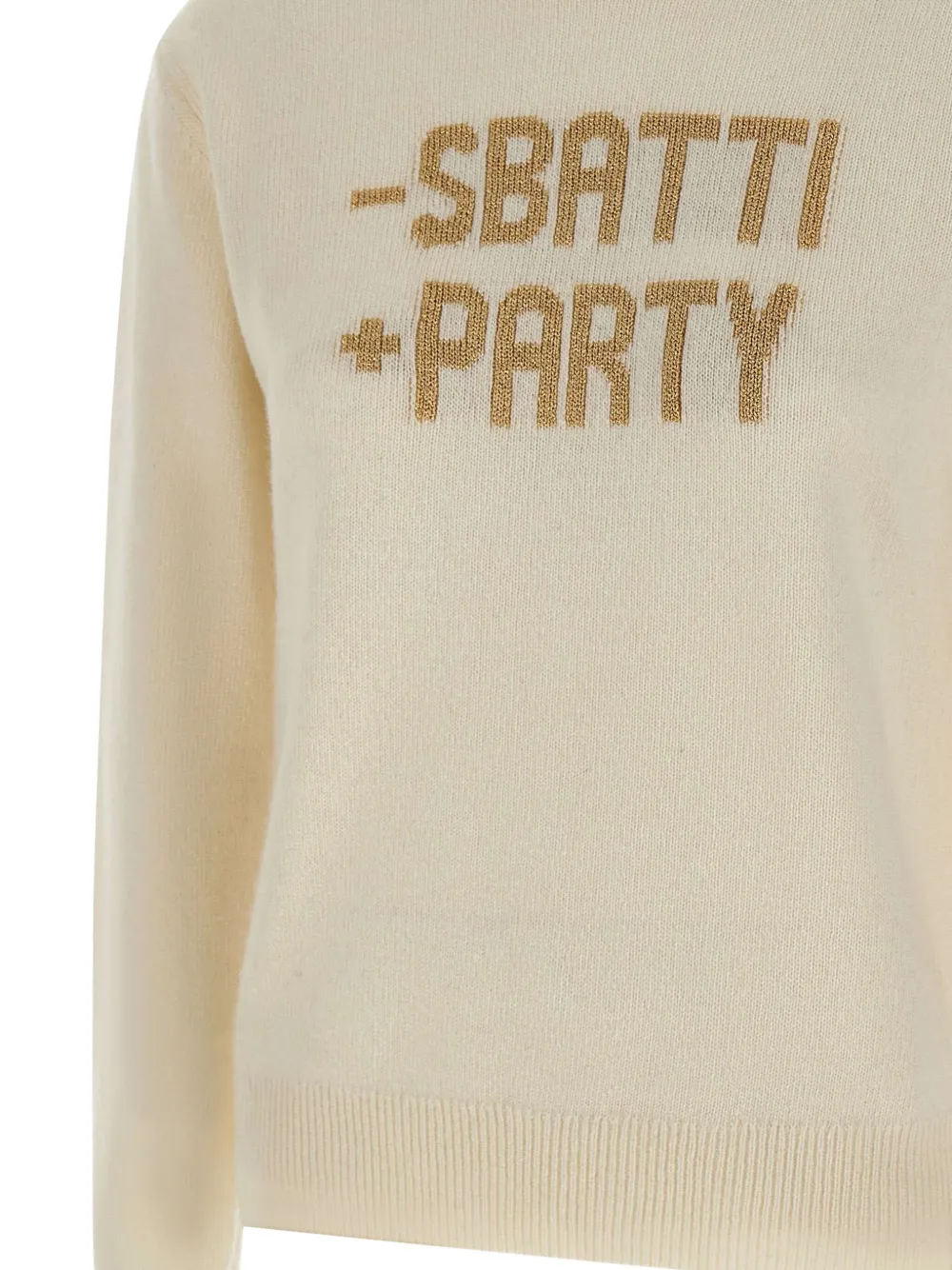 Mc2 Saint Barth Crew-neck Sweater In Neutral