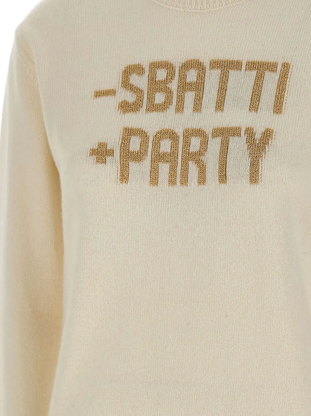Mc2 Saint Barth Crew-neck Sweater In Neutral