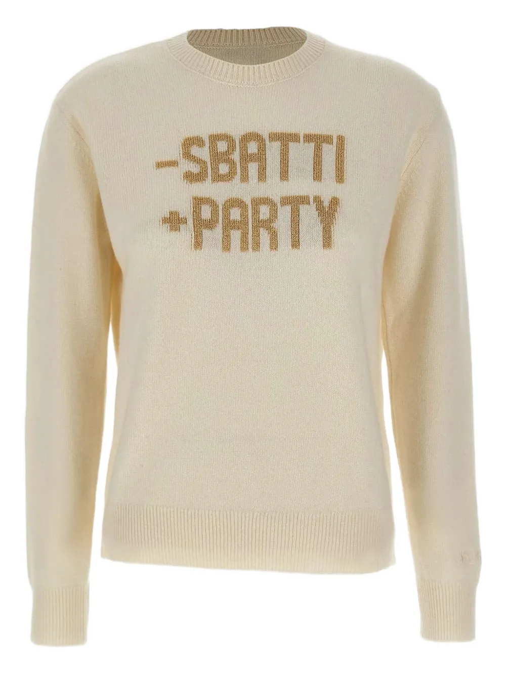 Mc2 Saint Barth Crew-neck Sweater In Neutral