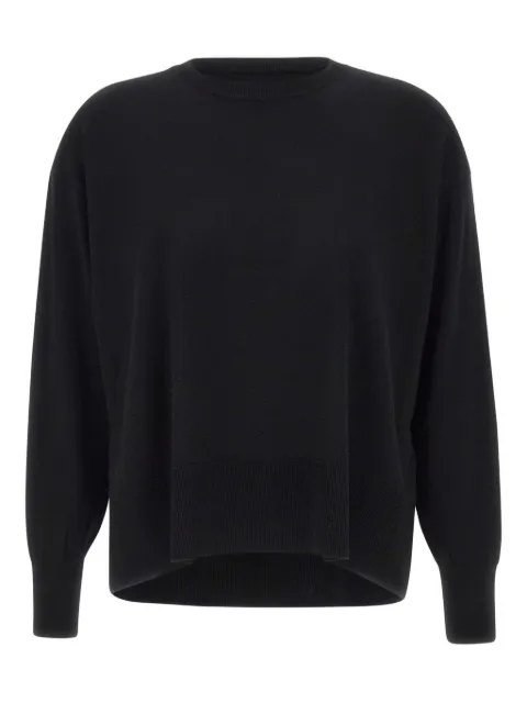 kaos ribbed side-slits sweater