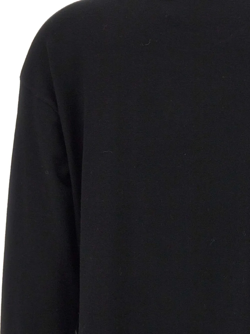 Kaos Ribbed Side-slits Sweater In Black